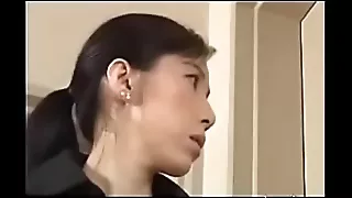 Japanese old lady gets screwed regarding be advisable for young man